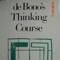 Cover Art for 9780816013807, De Bono's Thinking Course by Bono