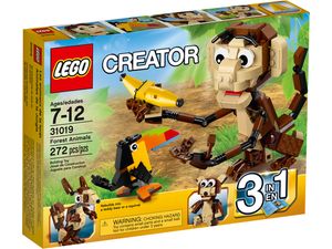 Cover Art for 5702015120906, Forest Animals Set 31019 by Lego