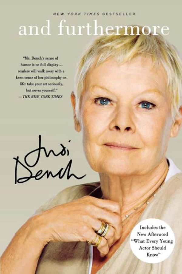 Cover Art for 9781250002143, And Furthermore by Judi Dench