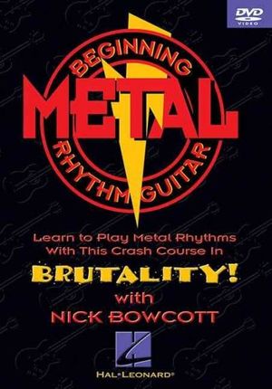 Cover Art for 9780634084164, Beginning Metal Guitar by Nick Bowcott
