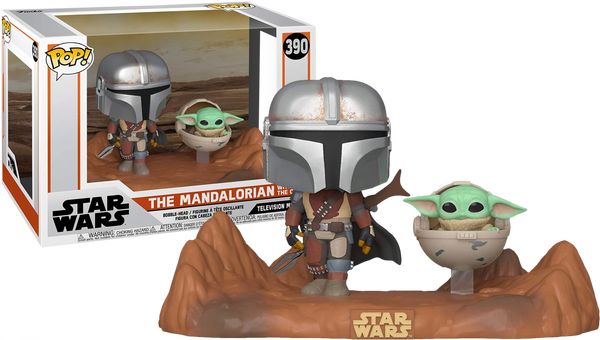 Cover Art for 0889698499309, Star Wars: The Mandalorian (with The Child) - Pop! Television Moment Figure by Funko