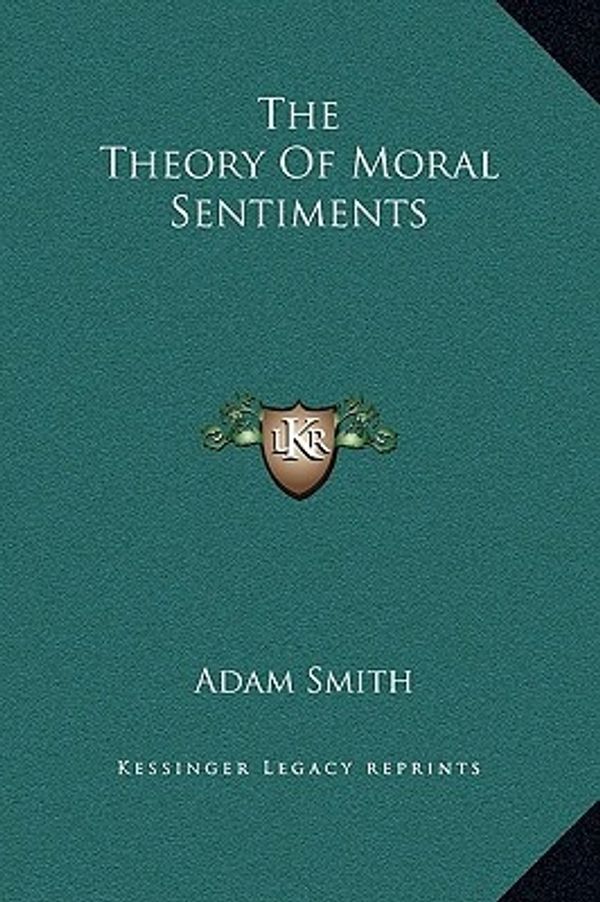 Cover Art for 9781169214033, The Theory of Moral Sentiments by Adam Smith