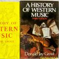 Cover Art for 9780393951363, A History of Western Music by Donald Jay Grout