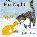 Cover Art for 9780006645016, Mog on Fox Night by Judith Kerr