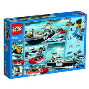 Cover Art for 5702015594905, Police Patrol Boat Set 60129 by LEGO