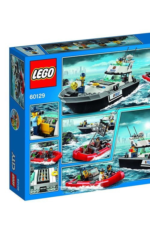 Cover Art for 5702015594905, Police Patrol Boat Set 60129 by LEGO