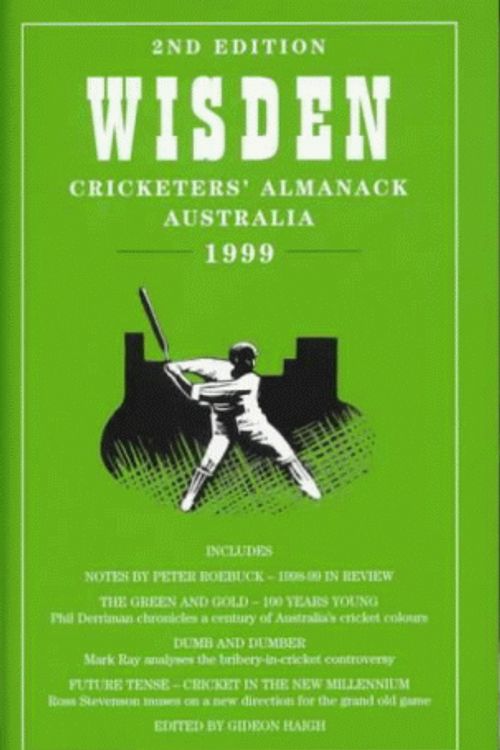 Cover Art for 9781864980622, Wisden Cricketers' Almanack Australia 1999 by Gideon Haigh