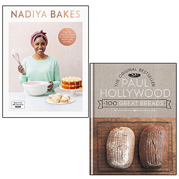 Cover Art for 9789124091071, Nadiya Bakes: Includes all the delicious recipes from the BBC2 TV series by Nadiya Hussain and 100 Great Breads: The Original Bestseller by Paul Hollywood 2 Books Collection by Nadiya Hussain, Paul Hollywood
