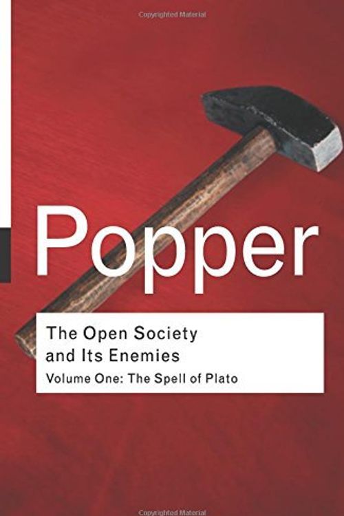 Cover Art for 9780710046253, The Open Society and Its Enemies - Volume 1: The Spell of Plato by K. R. Popper