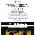 Cover Art for 9780075441588, The Technological Society by Jacques Ellul