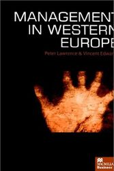 Cover Art for 9780312229443, Management in Western Europe by Professor Peter A Lawrence