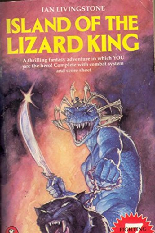 Cover Art for 9780140317435, Island of the Lizard King (Puffin Adventure Gamebooks) by Livingstone Ian