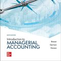 Cover Art for 9781260814439, Introduction to Managerial Accounting by Garrison Brewer