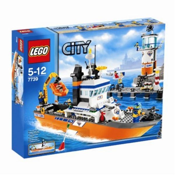 Cover Art for 5702014517240, Coast Guard Patrol Boat & Tower Set 7739 by LEGO