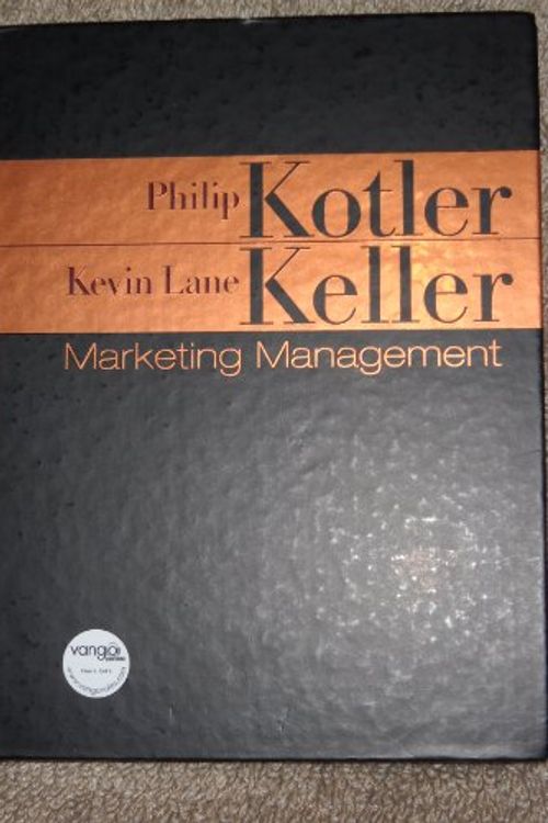 Cover Art for 9780136009986, Marketing Management by Philip T. Kotler, Kevin Lane Keller