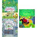 Cover Art for 9789123665464, Usborne peep inside series 1 :3 books collection set (the garden, the zoo, the farm) by Anna Milbourne