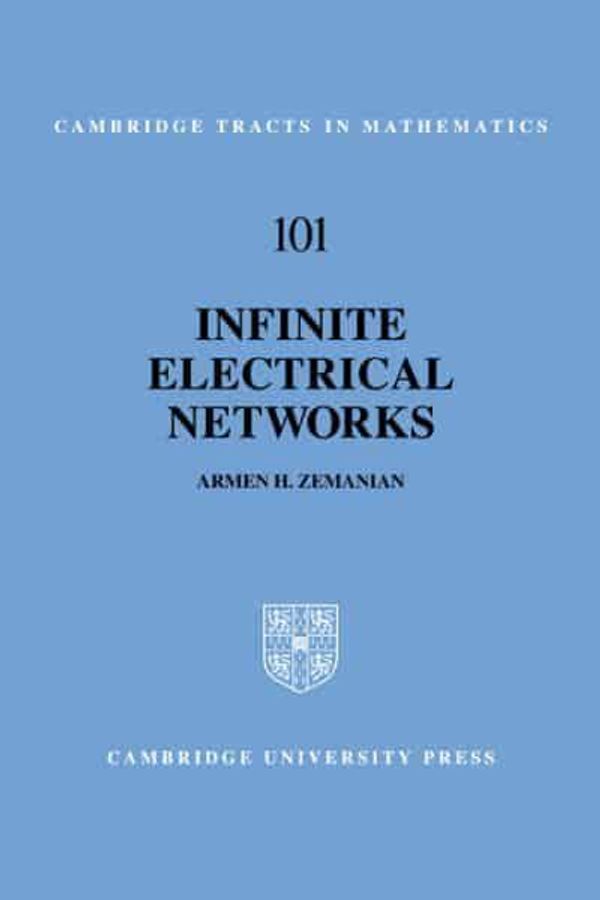Cover Art for 9780521063395, Infinite Electrical Networks by A. H. Zemanian