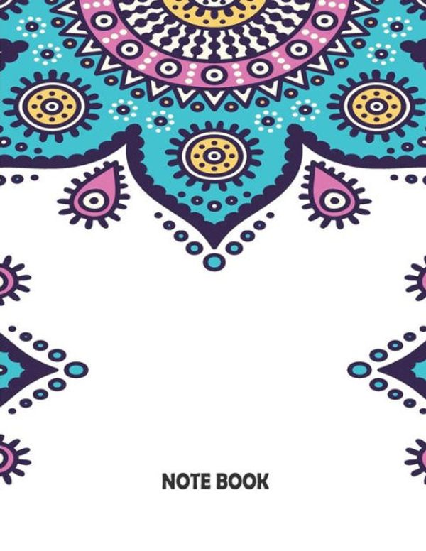 Cover Art for 9781985267381, Mandala Blue Notebook by F. Rainbow