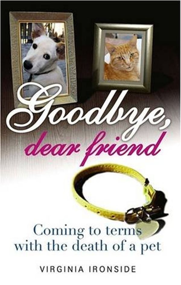 Cover Art for 9781906217938, Goodbye, Dear Friend: Coming to Terms with the Death of a Pet by Virginia Ironside