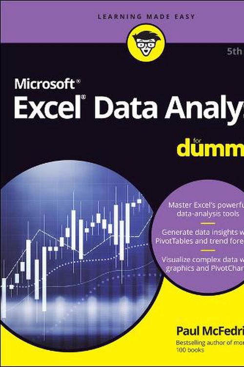 Cover Art for 9781119844426, Excel Data Analysis For Dummies by Paul McFedries