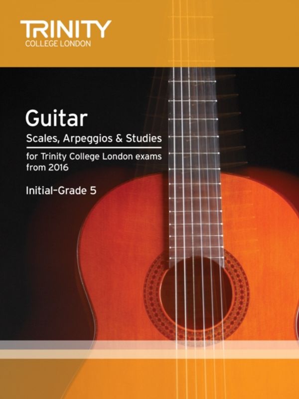 Cover Art for 9780857364814, Guitar & Plectrum Guitar Scales & Exercises Initial-Grade 5 from 2016 by Trinity College London