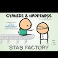 Cover Art for 9781613984406, Cyanide & Happiness: Stab Factory by Dave McElfatrick, Kris Wilson, Matt Melvin, Rob DenBleyker