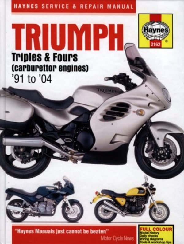 Cover Art for 9781844256273, Triumph Triples and Fours Service and Repair Manual by Penelope A. Cox