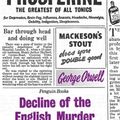 Cover Art for 9780141191263, Decline of the English Murder by George Orwell