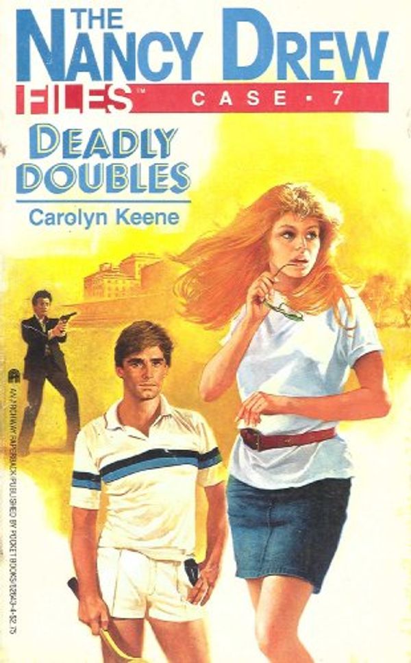 Cover Art for B00EB9Z8X0, Deadly Doubles (Nancy Drew Files Book 7) by Carolyn Keene