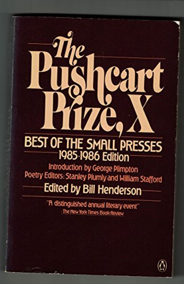 Cover Art for 9780140080087, Henderson Bill(Ed.) : Pushcart Prize, X by 