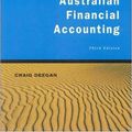 Cover Art for 9780074714379, Australian Financial Accounting by C. Deegan