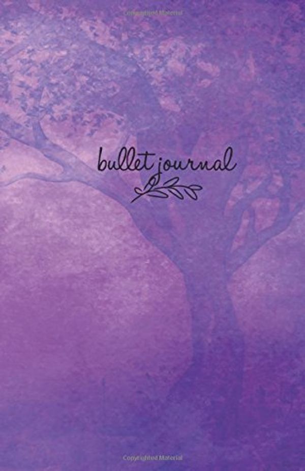 Cover Art for 9781548197872, Bullet Journal: Purple Tree Cover 5,5"x 8,5": Dot Grid Journal, Design Book, Planner, Dotted Notebook, Work Book, Sketch Book, Math Book, 5mm Dots ... ... (Dot paper): Volume 13 (Bullet Journals) by Bullet Journal Ink
