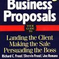 Cover Art for 9780070219250, Writing Winning Business Proposals by Richard C. Freed, Shervin Freed, Joe Romano