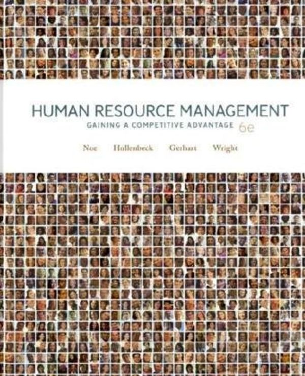 Cover Art for 9780071279437, Human Resource Management by Raymond Andrew Noe