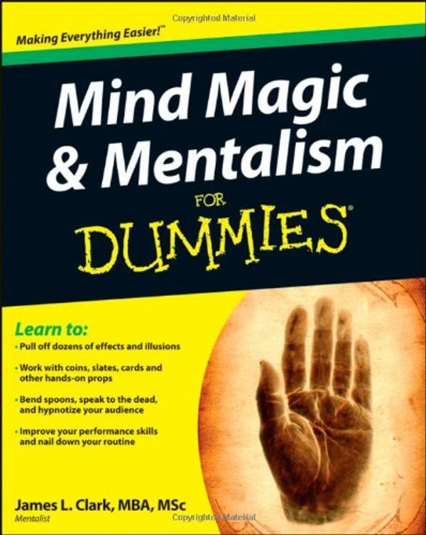 Cover Art for 9781119953500, Mind Magic and Mentalism For Dummies (Paperback) by James L. Clark