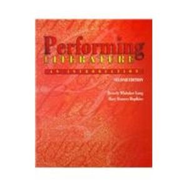 Cover Art for 9780787236663, Performing Literature : An Introduction by Sara Long; Tom Hopkins