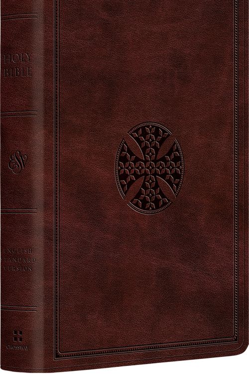 Cover Art for 9781433581649, ESV Large Print Bible (Trutone, Mahogany, Mosaic Cross Design) by Esv Bibles by Crossway