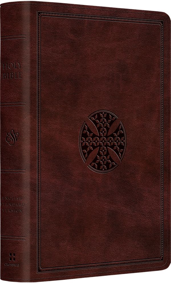 Cover Art for 9781433581649, ESV Large Print Bible (Trutone, Mahogany, Mosaic Cross Design) by Esv Bibles by Crossway