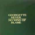 Cover Art for 9780891906452, No Wind of Blame by Georgette Heyer