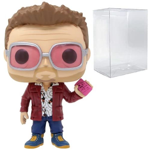 Cover Art for B09G1WXSRN, POP Movies: Fight Club - Tyler Durden Funko Pop! Vinyl Figure (Bundled with Compatible Pop Box Protector Case) by Unknown