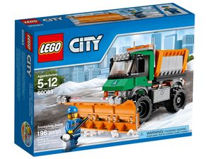 Cover Art for 5702015350211, Snowplough Truck Set 60083 by Lego