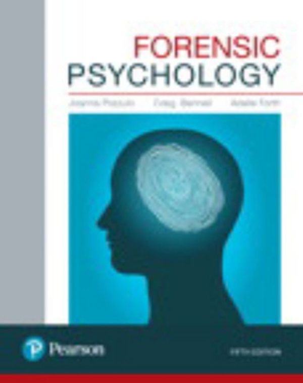 Cover Art for 9780134308067, Forensic Psychology by Joanna Pozzulo