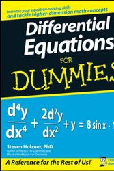 Cover Art for 9780470178140, Differential Equations for Dummies by Steven Holzner