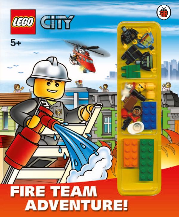Cover Art for 9781409309321, LEGO® City: Fire Team Adventure! with Minifigure by 