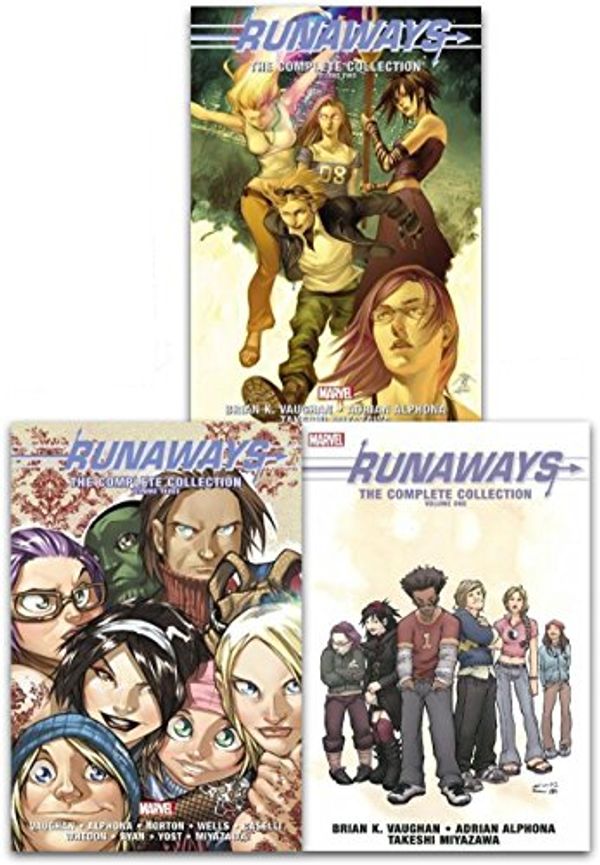 Cover Art for 9789526531403, Runaways Volume 1-3 Collection 3 Books Set by Brian K. Vaughan by Brian K. Vaughan