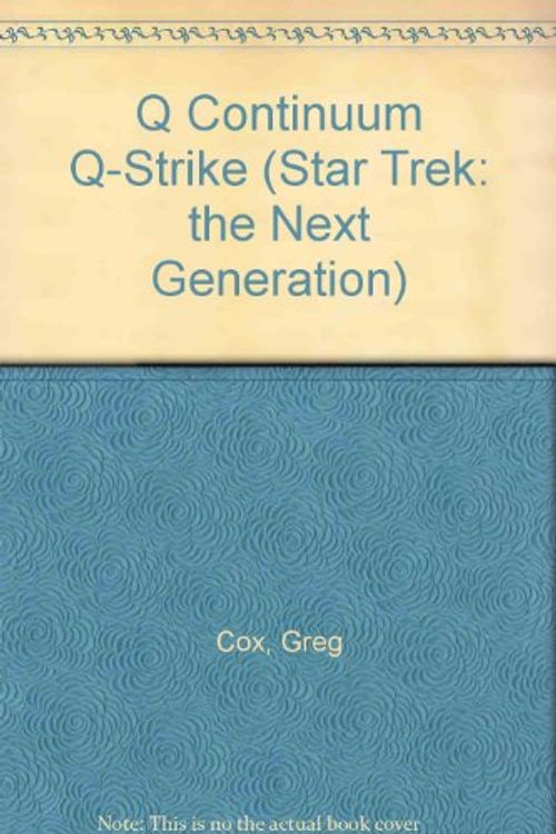 Cover Art for 9780606167383, The Q Continuum by Greg Cox