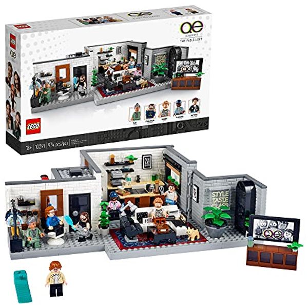 Cover Art for 0673419341349, LEGO Queer Eye – The Fab 5 Loft 10291 Building Set (974 Pieces) by 