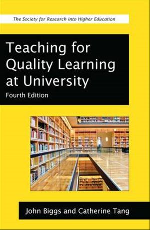 Cover Art for 9780335242757, Teaching for Quality Learning at University by Biggs