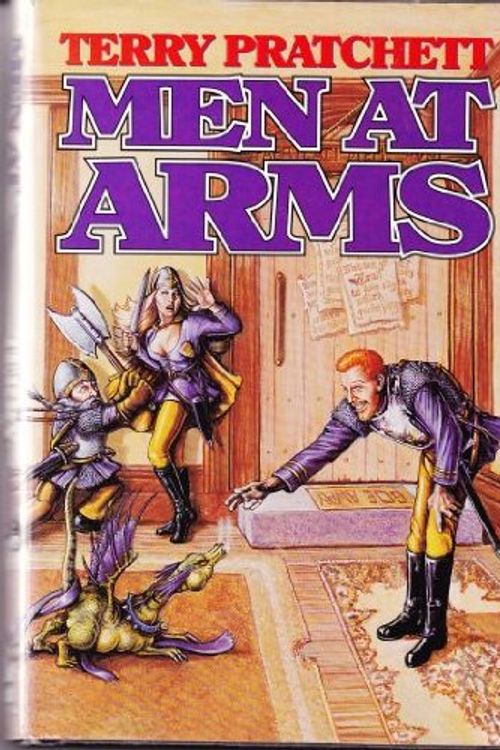 Cover Art for 9780061092183, Men at Arms: A Novel of Discworld by Terry Pratchett