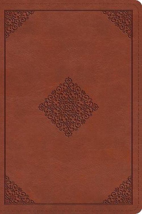 Cover Art for 9781433575877, ESV Large Print Compact Bible (Trutone, Terracotta, Ornament Design) by ESV Bibles By Crossway
